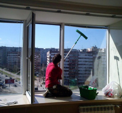 Мытье окон в однокомнатной квартире Лысково